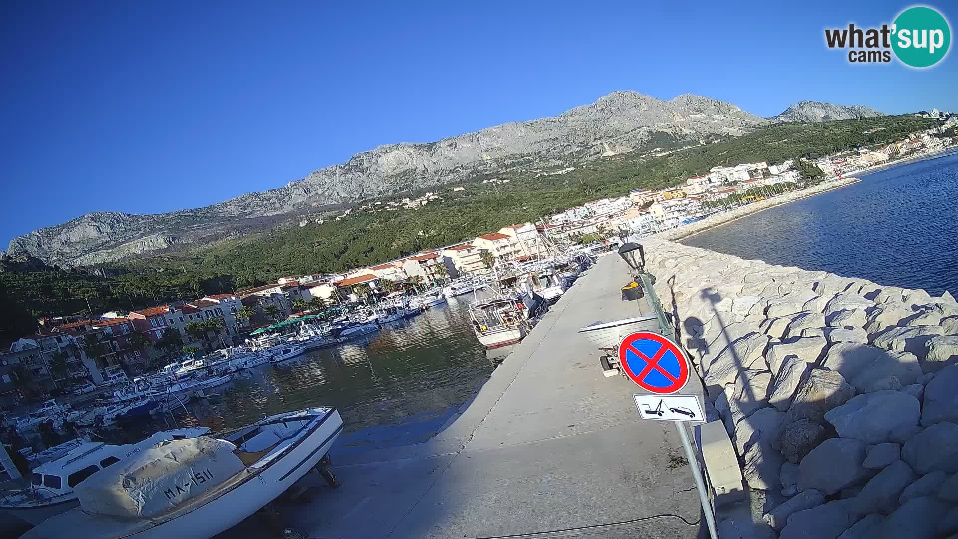 Spletna kamera Marina PODGORA – Očarljiva Dalmacija