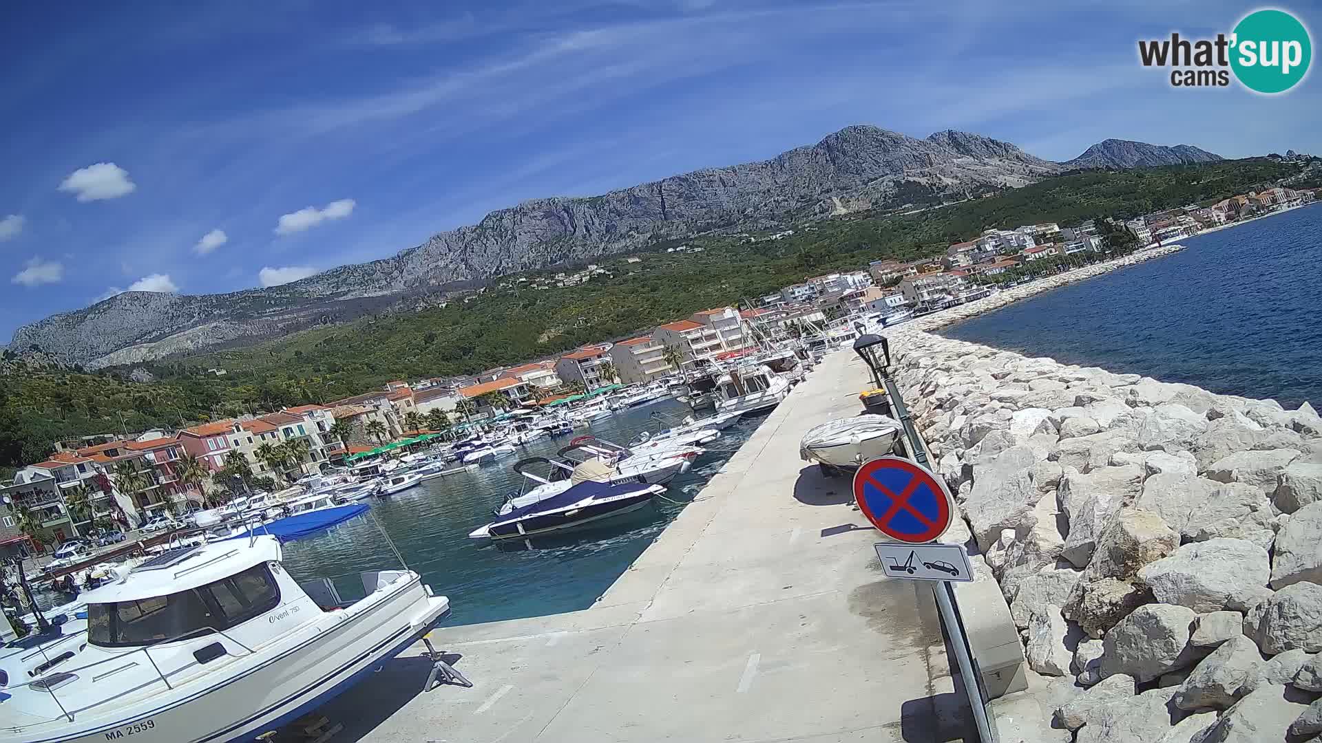 Cámara web de PODGORA Marina – Asombroso Dalmacia