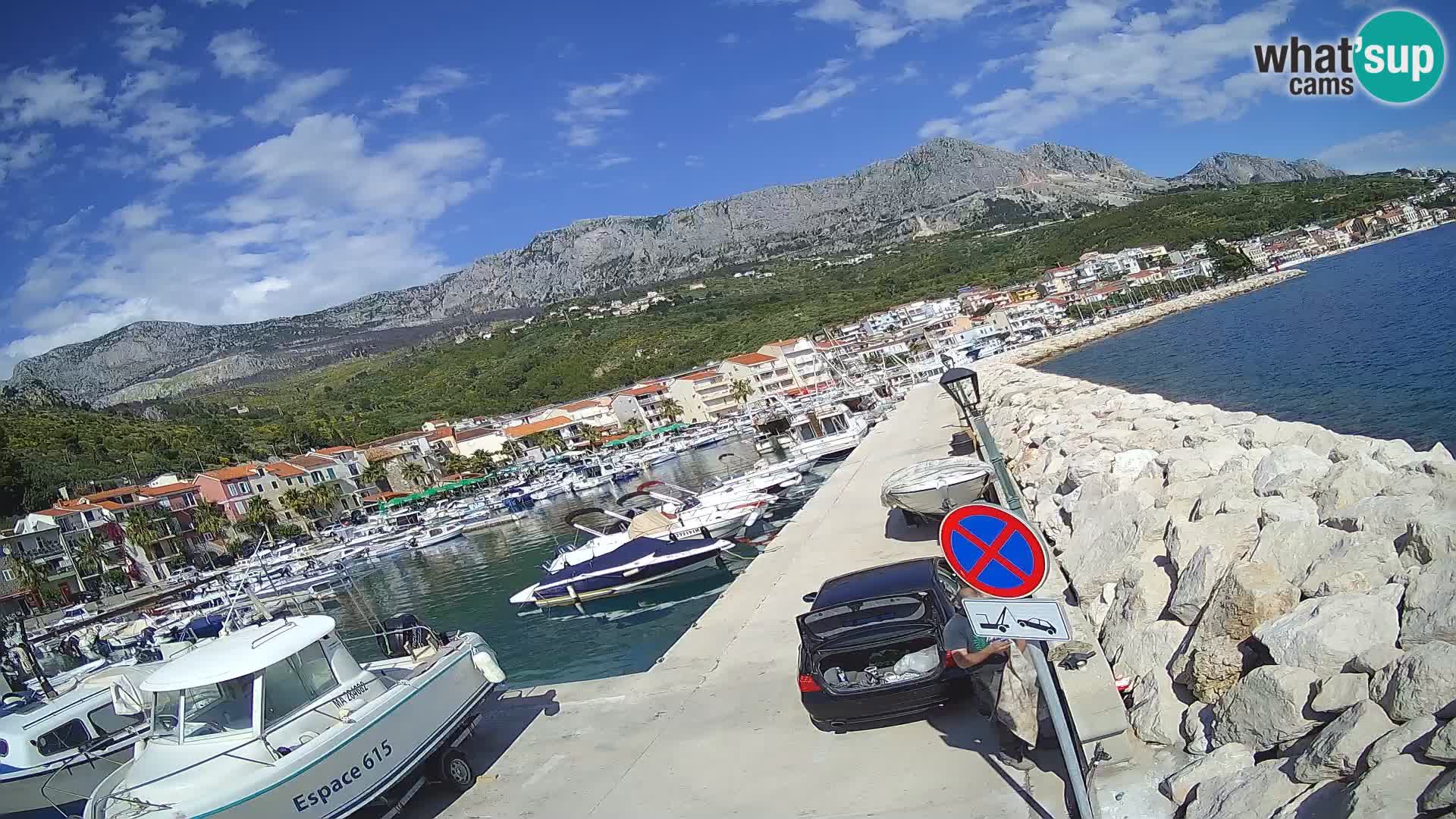 PODGORA Live Webcam Marina – Incroyable Dalmatie