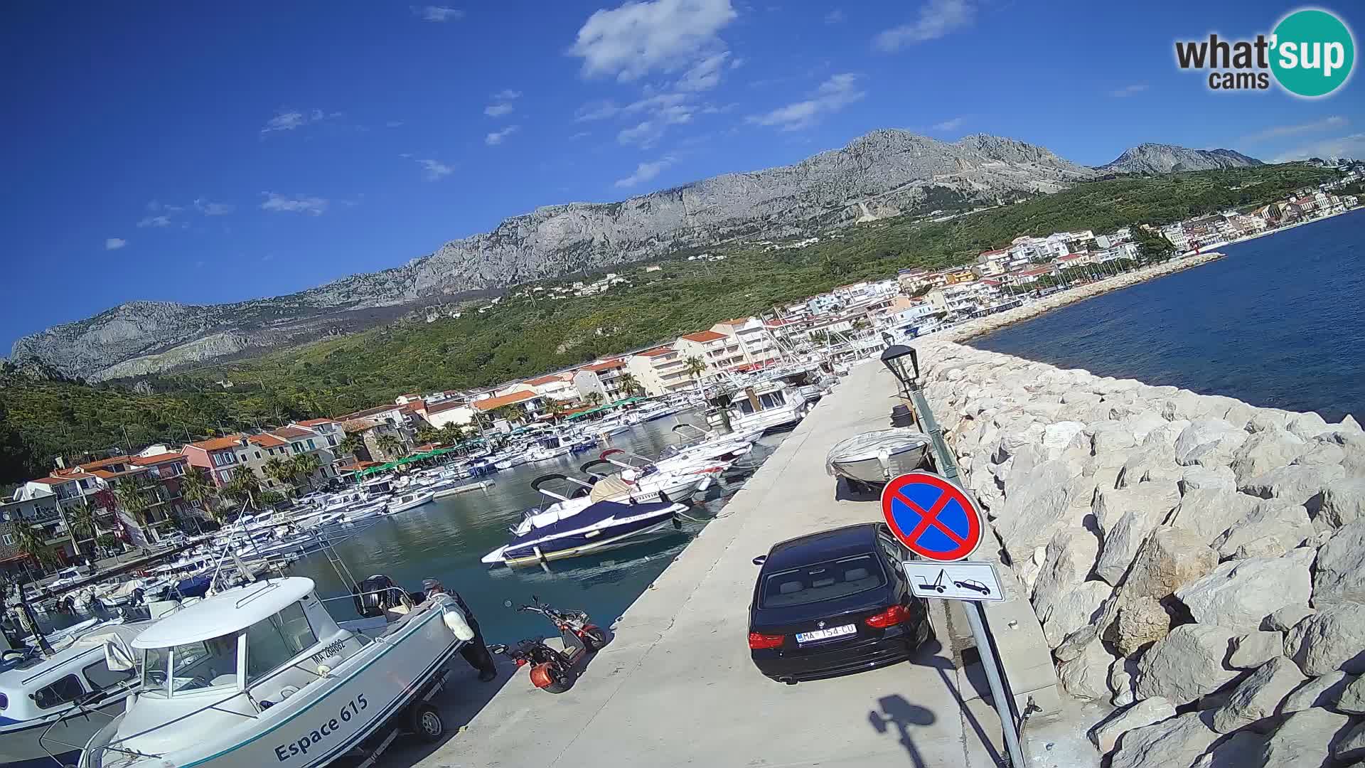 Cámara web de PODGORA Marina – Asombroso Dalmacia