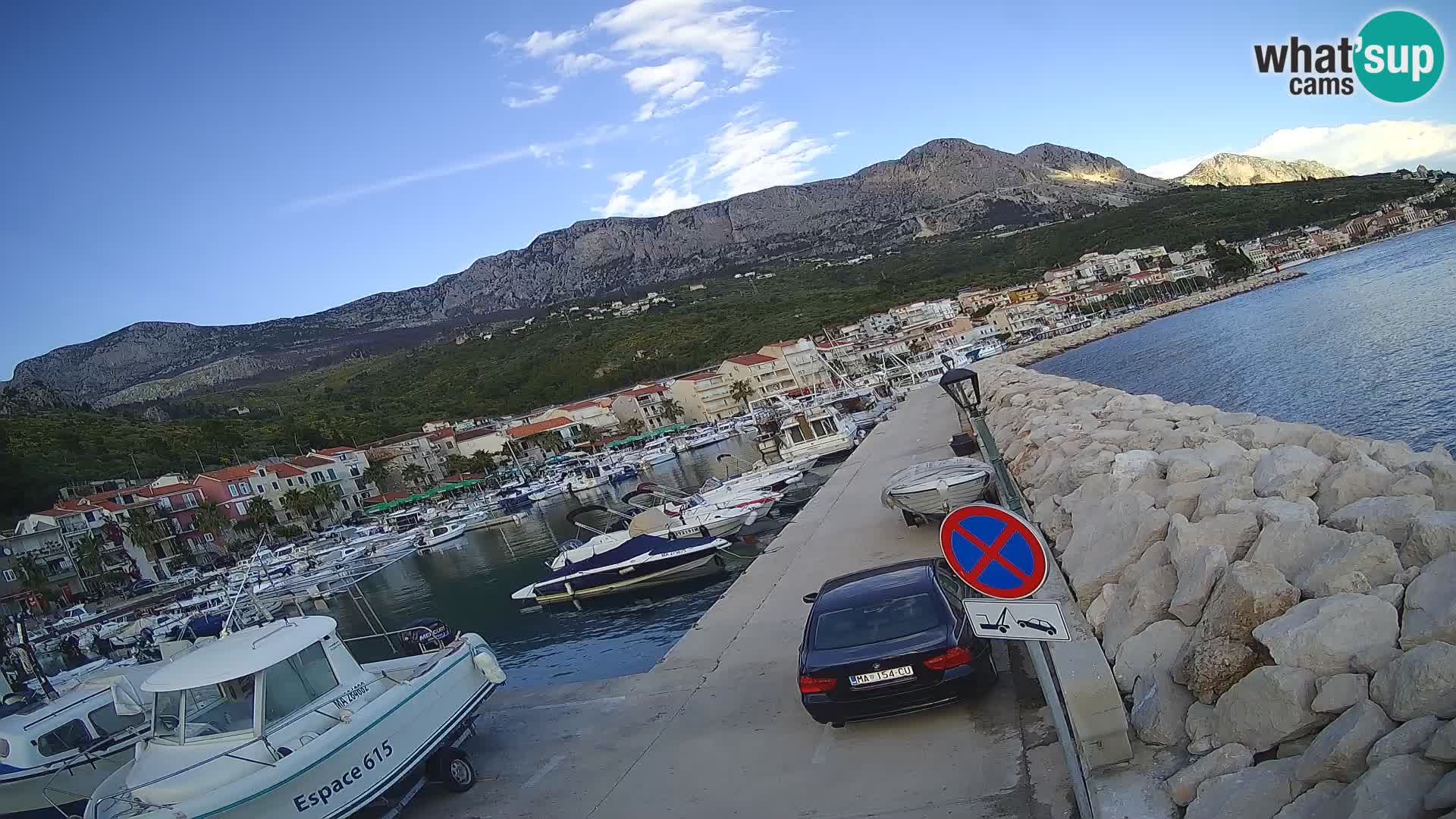 PODGORA Live Webcam Marina – Incroyable Dalmatie