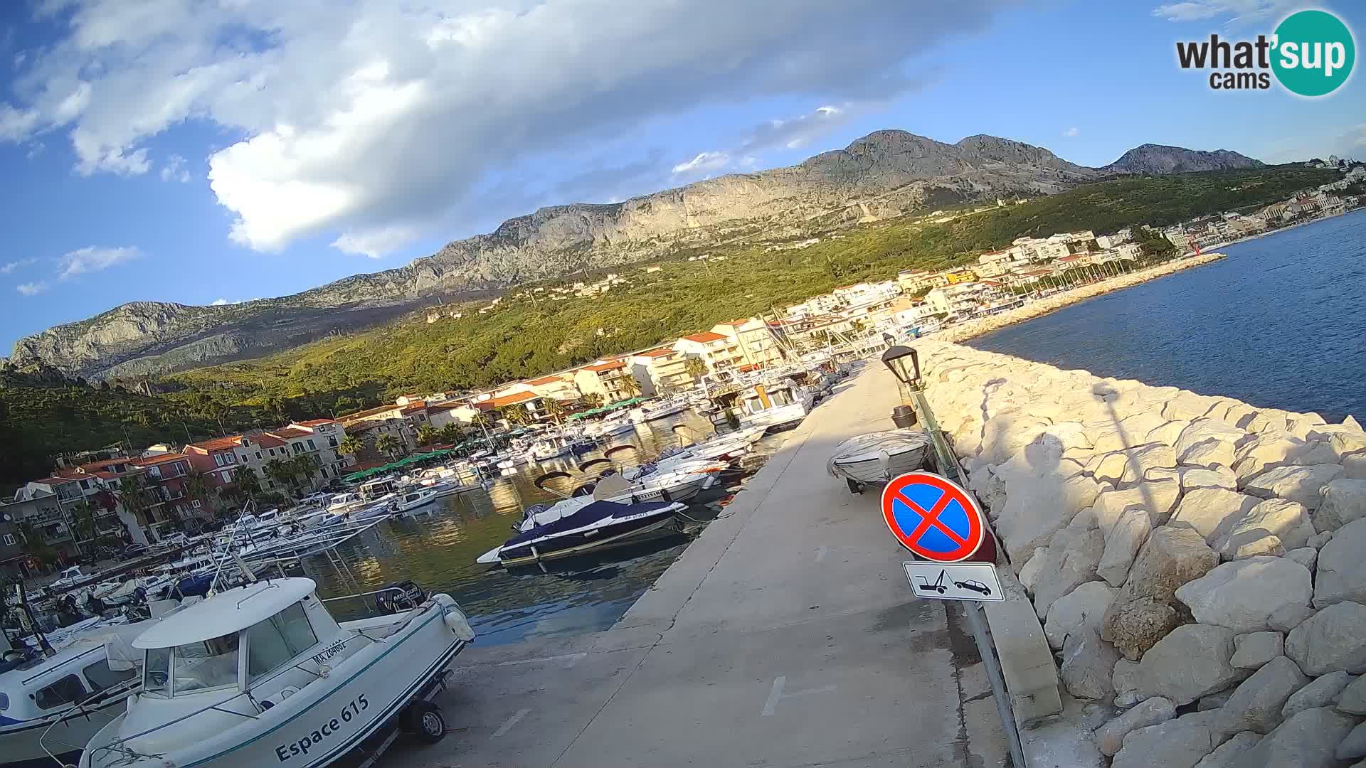 Cámara web de PODGORA Marina – Asombroso Dalmacia