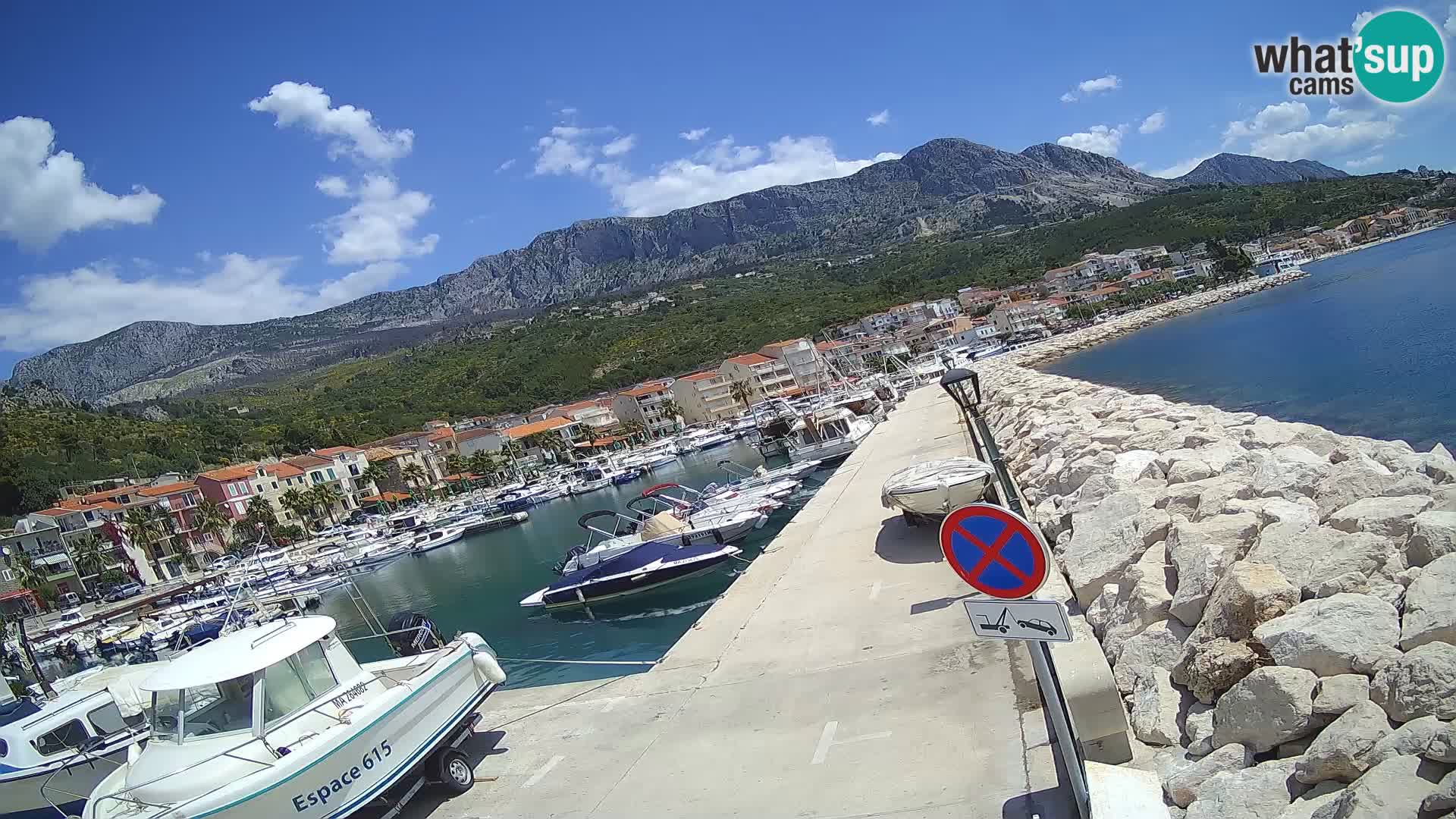 Webcam Marina di PODGORA – l’incredibile Dalmazia