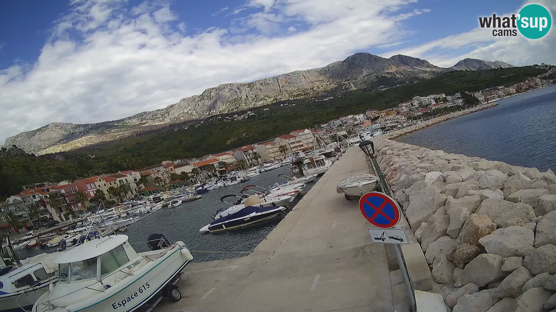 PODGORA Live Webcam Marina – Incroyable Dalmatie