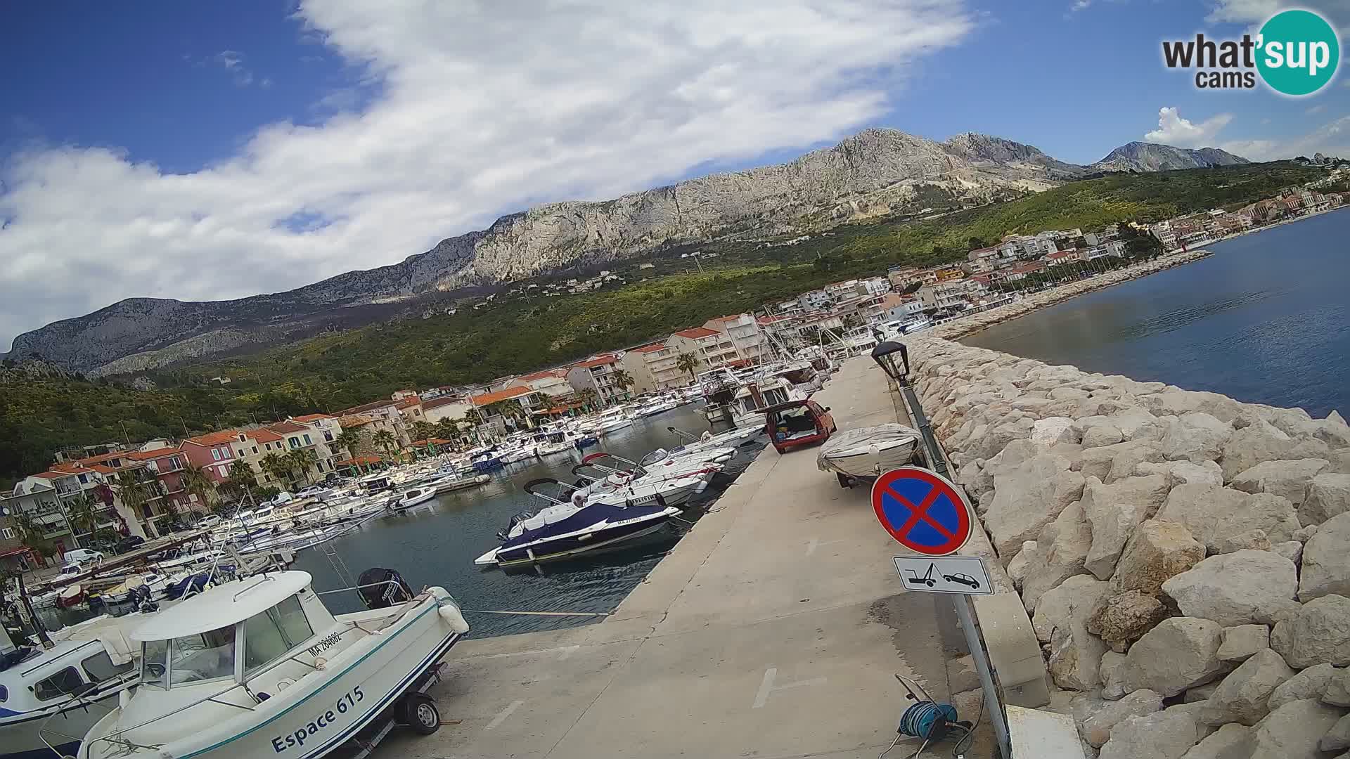PODGORA Live Webcam Marina – Incroyable Dalmatie