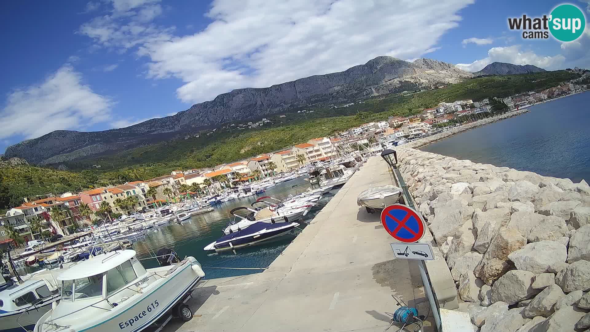 Spletna kamera Marina PODGORA – Očarljiva Dalmacija