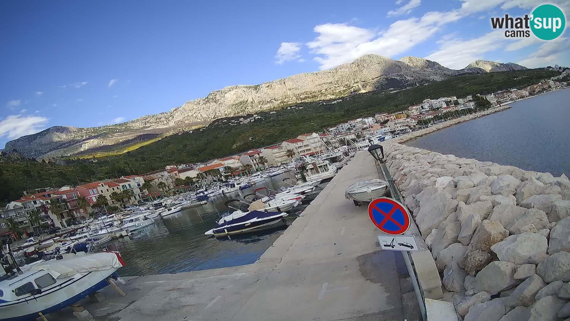 PODGORA Live Webcam Marina – Incroyable Dalmatie