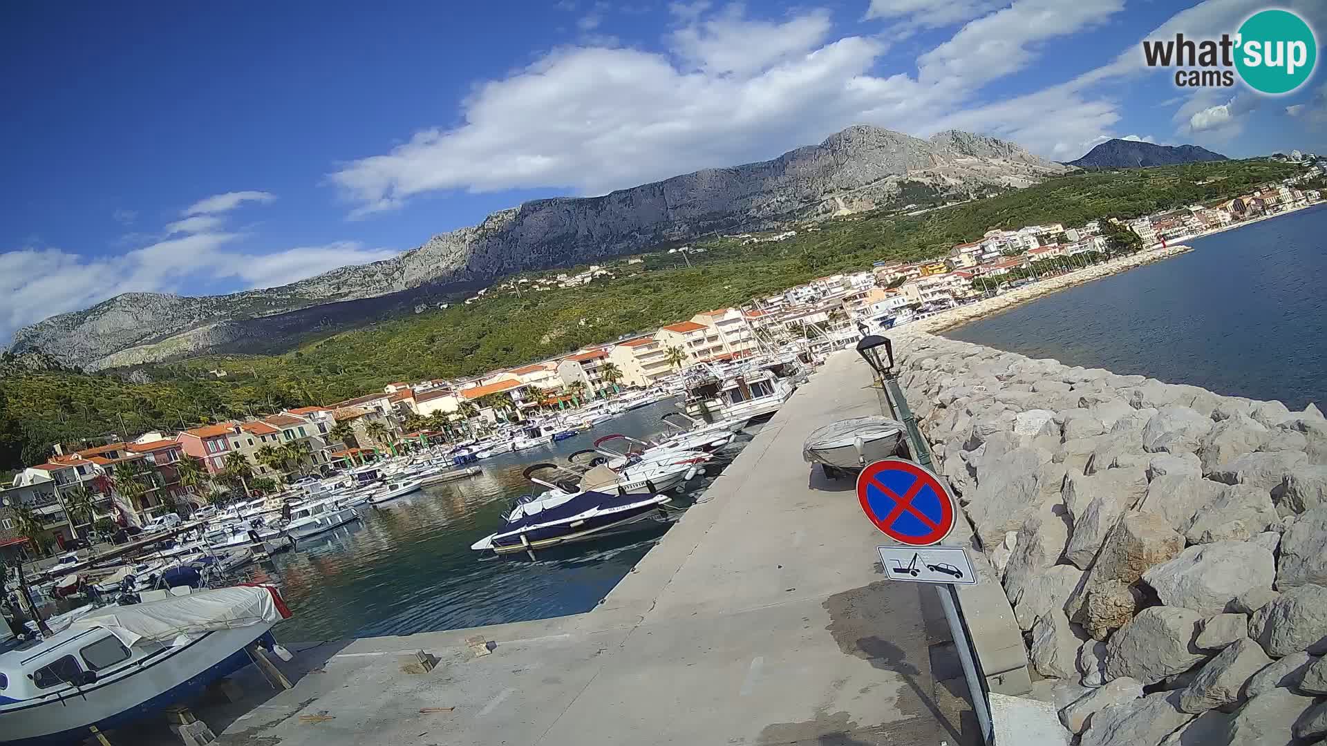 Cámara web de PODGORA Marina – Asombroso Dalmacia