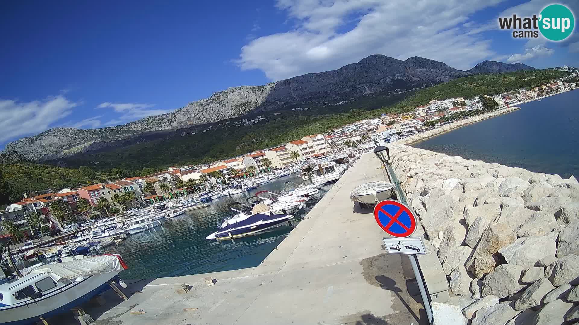 Spletna kamera Marina PODGORA – Očarljiva Dalmacija