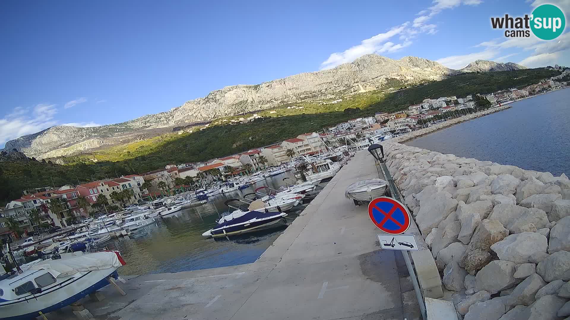 PODGORA Live Webcam Marina – Incroyable Dalmatie