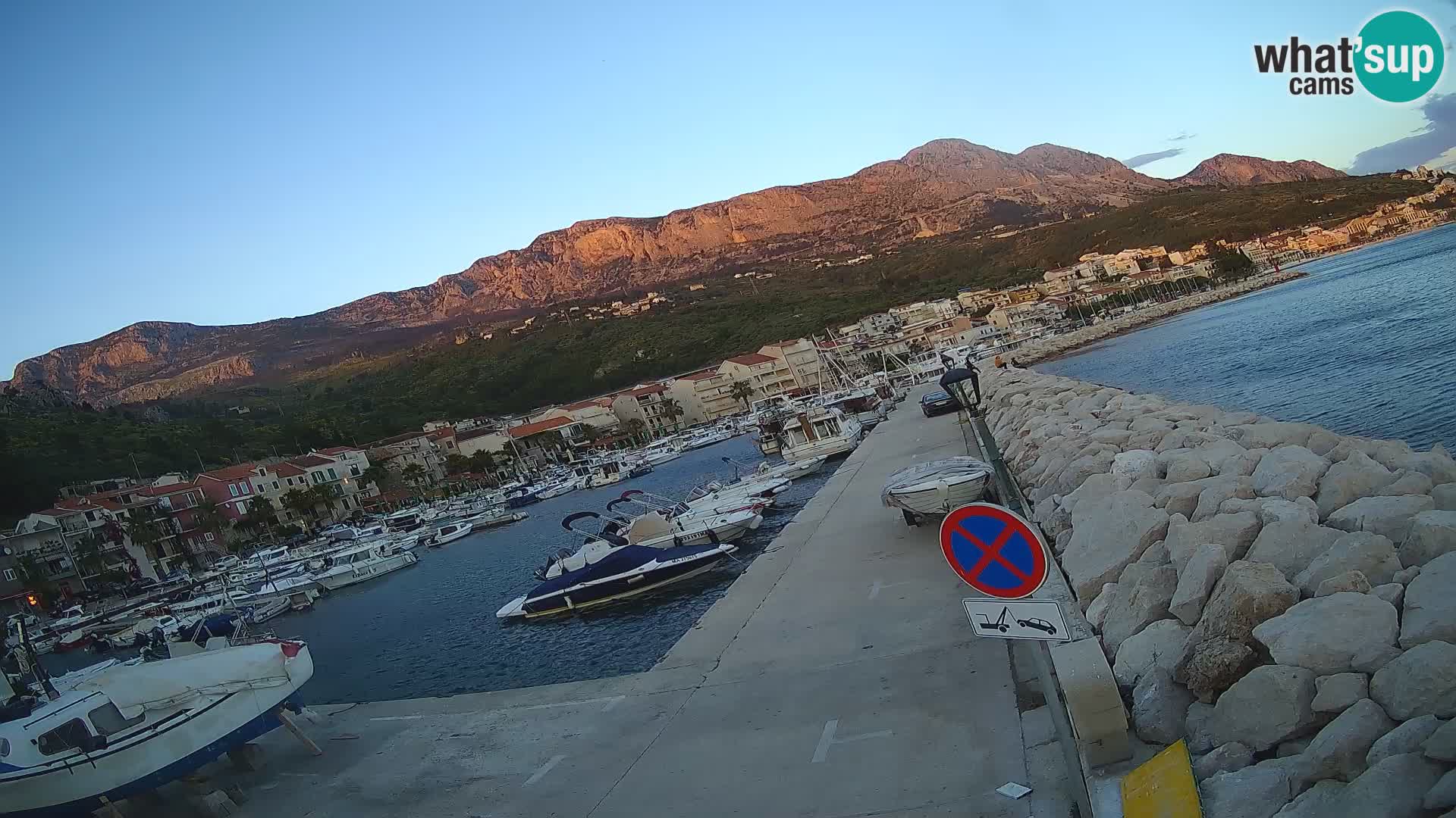 PODGORA Live Webcam Marina – Incroyable Dalmatie
