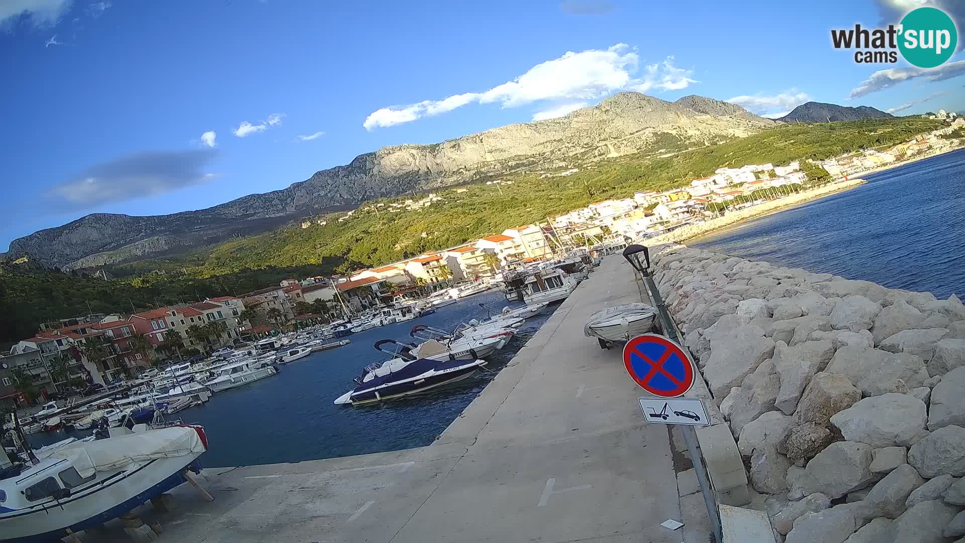 PODGORA Live Webcam Marina – Incroyable Dalmatie