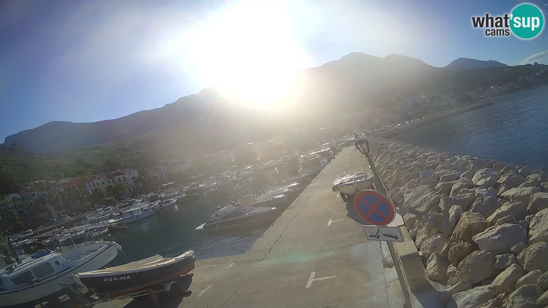 PODGORA Live Webcam Marina – Incroyable Dalmatie