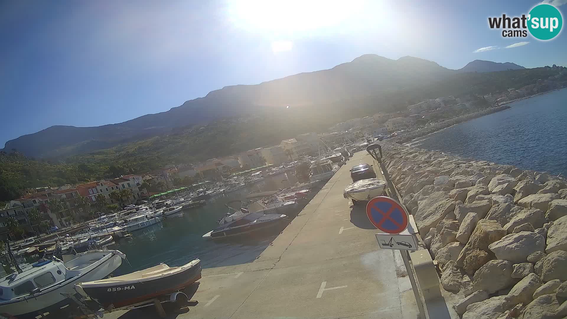 PODGORA Live Webcam Marina – Incroyable Dalmatie