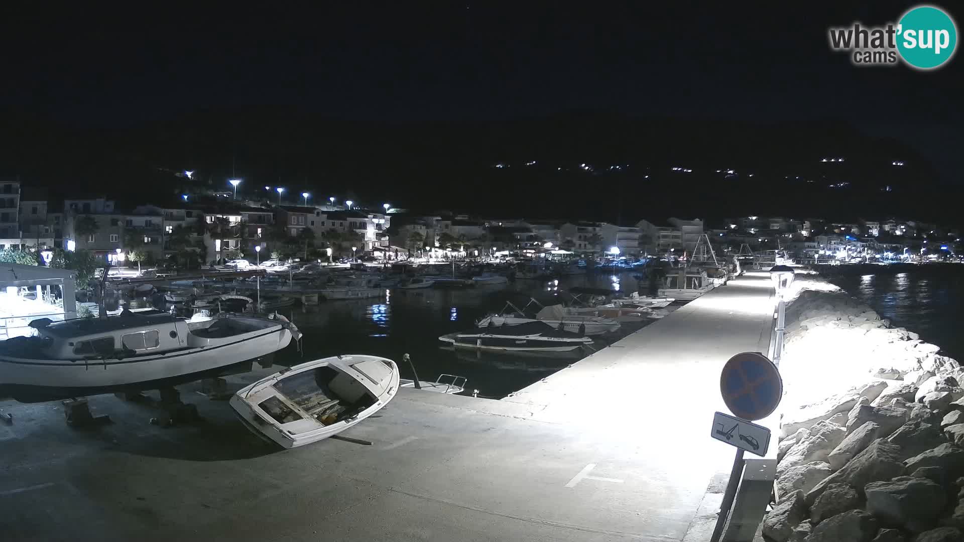 Cámara web de PODGORA Marina – Asombroso Dalmacia