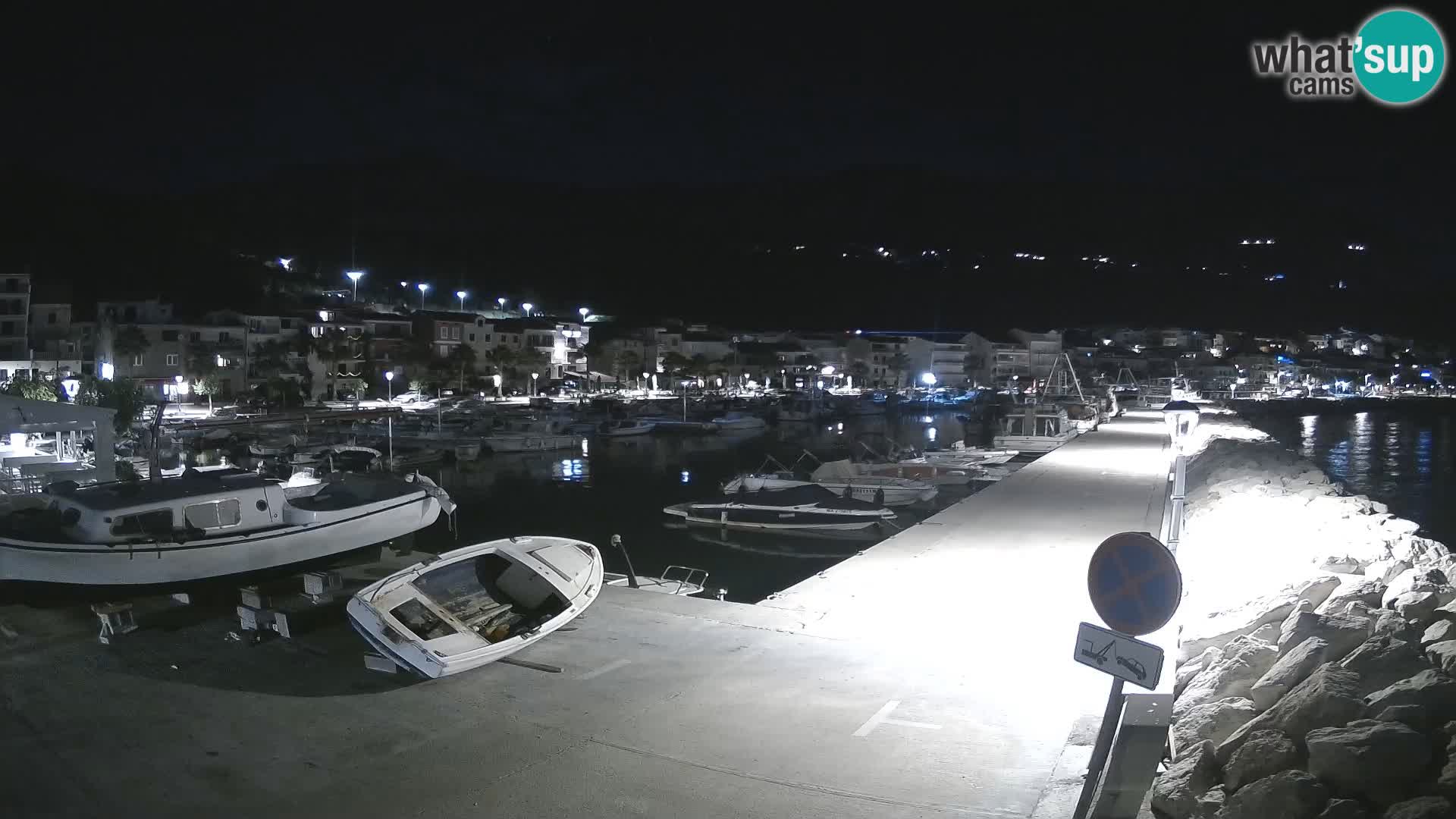 PODGORA Live Webcam Marina – Incroyable Dalmatie