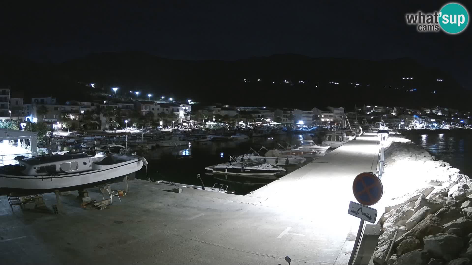 Cámara web de PODGORA Marina – Asombroso Dalmacia