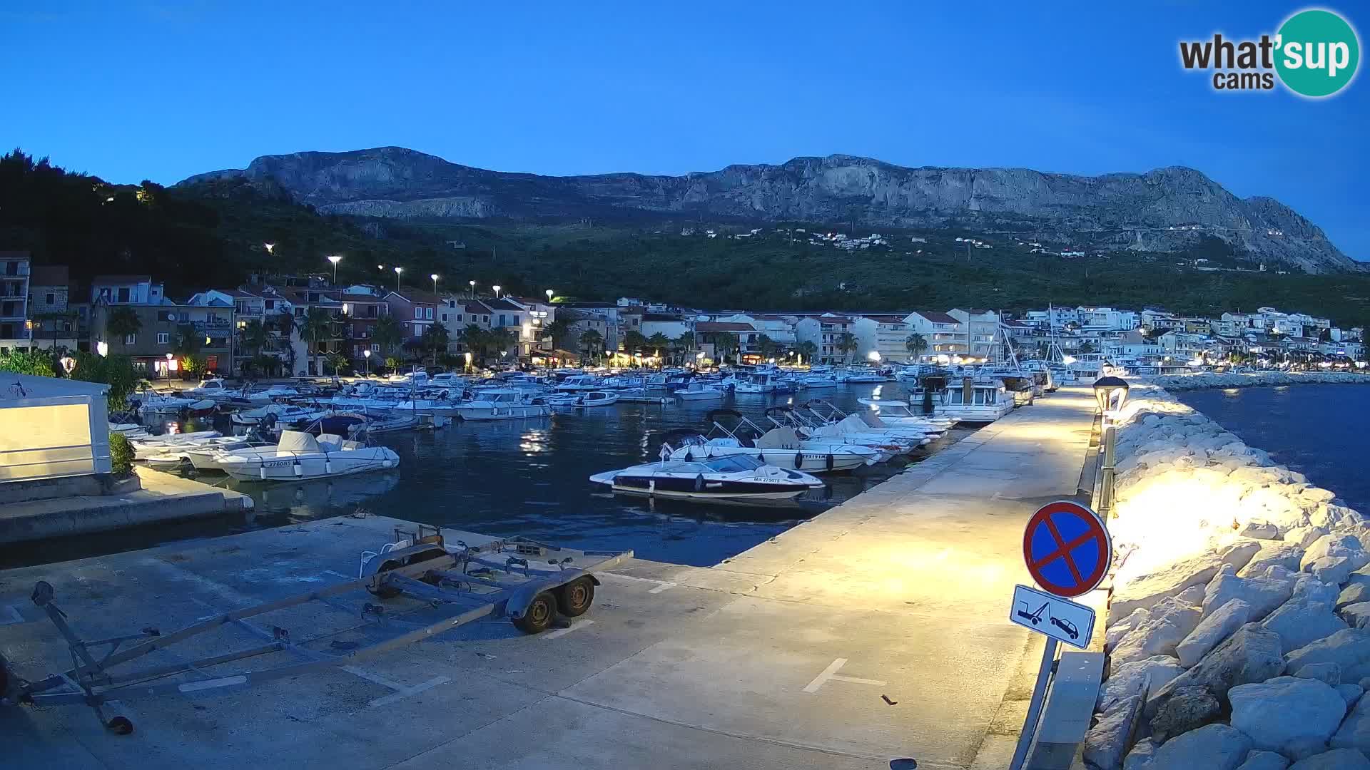 Webcam Marina di PODGORA – l’incredibile Dalmazia