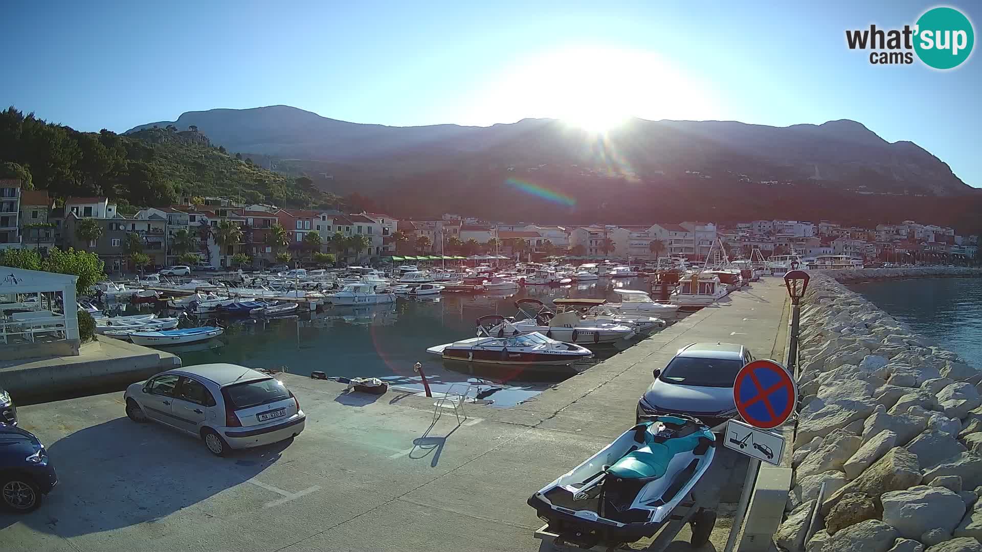 PODGORA Live Webcam Marina – Incroyable Dalmatie