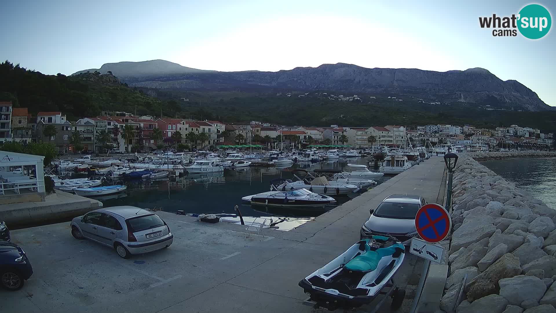 PODGORA Live Webcam Marina – Incroyable Dalmatie
