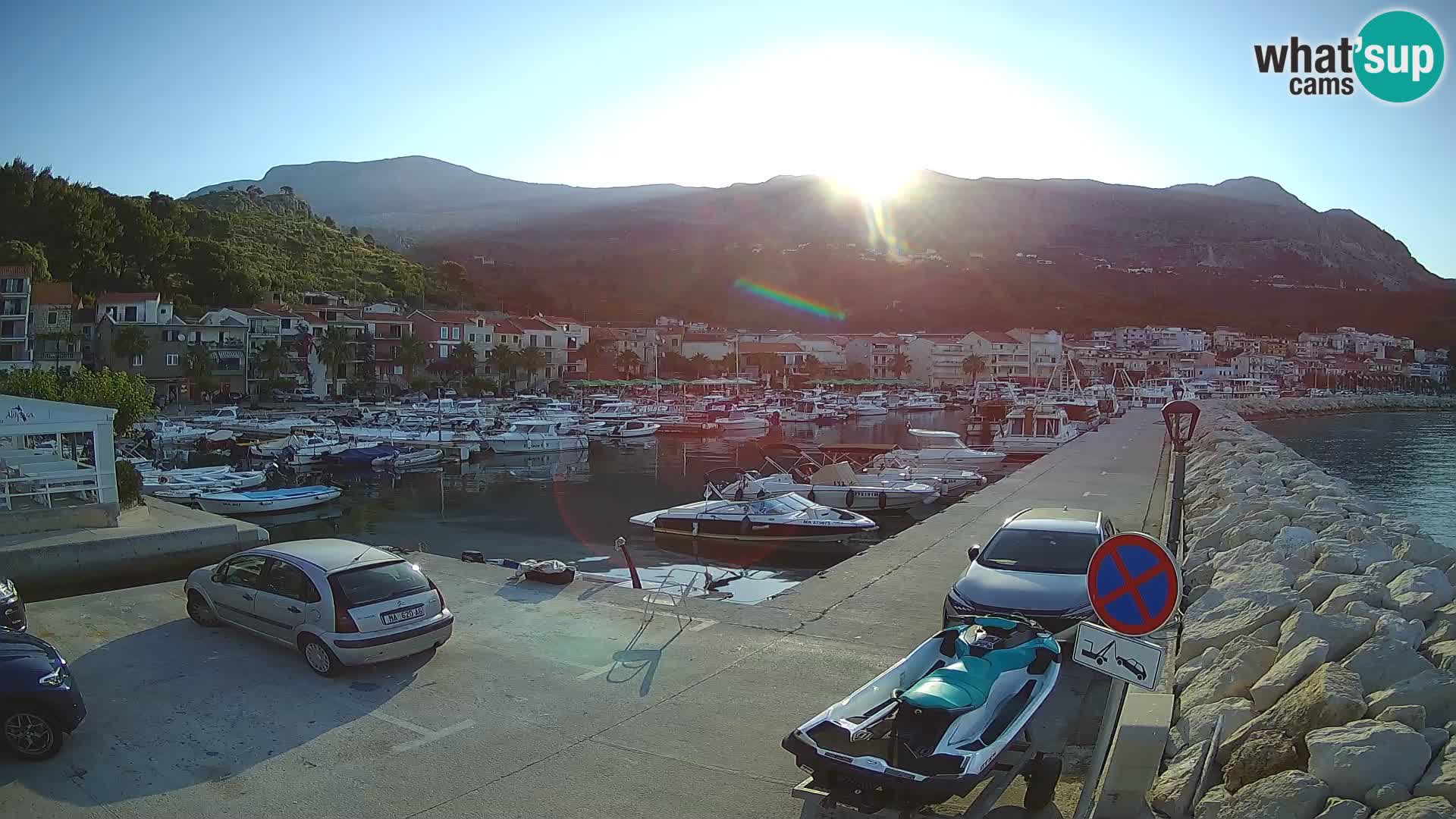 PODGORA Live Webcam Marina – Incroyable Dalmatie