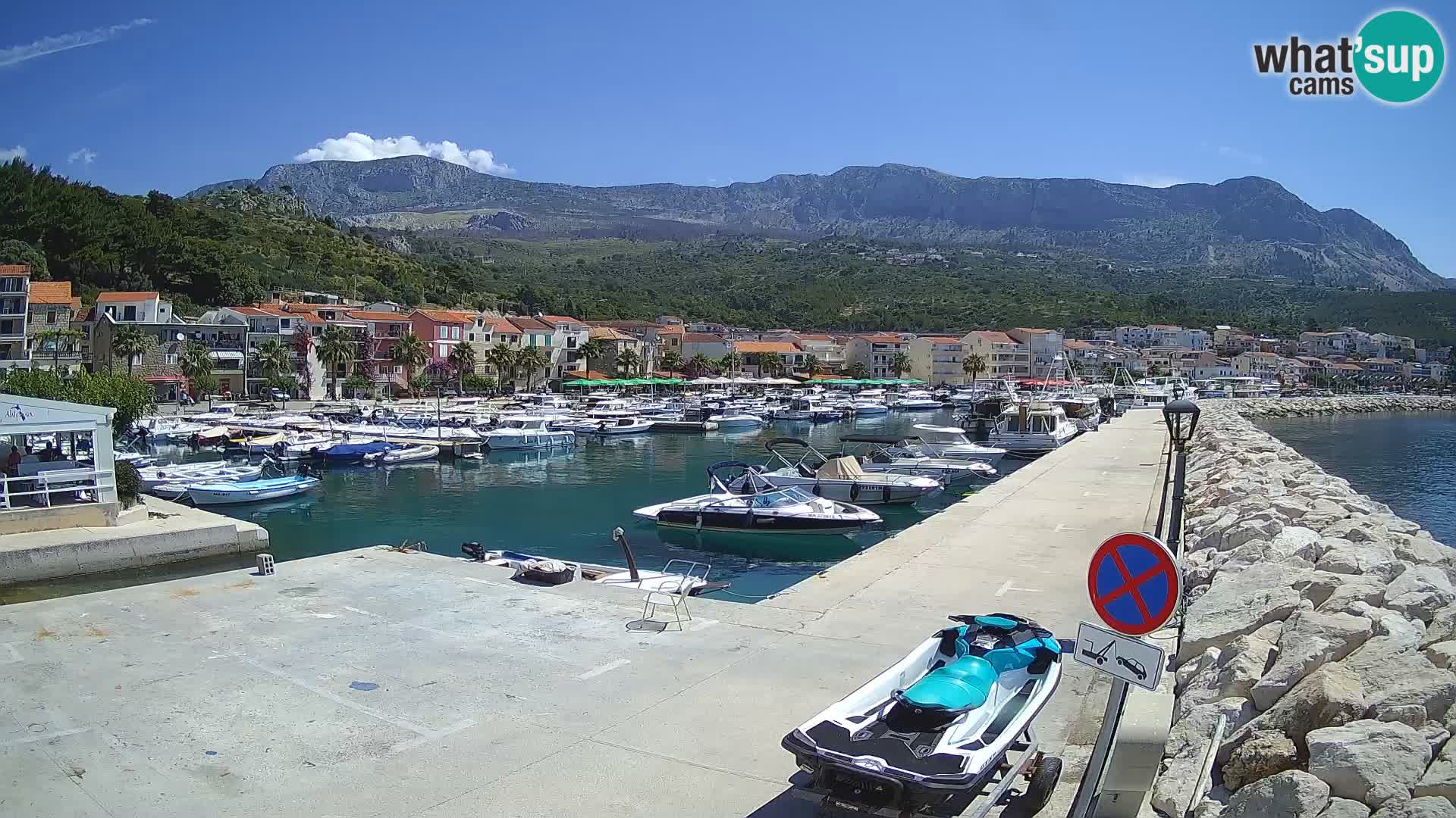 Cámara web de PODGORA Marina – Asombroso Dalmacia