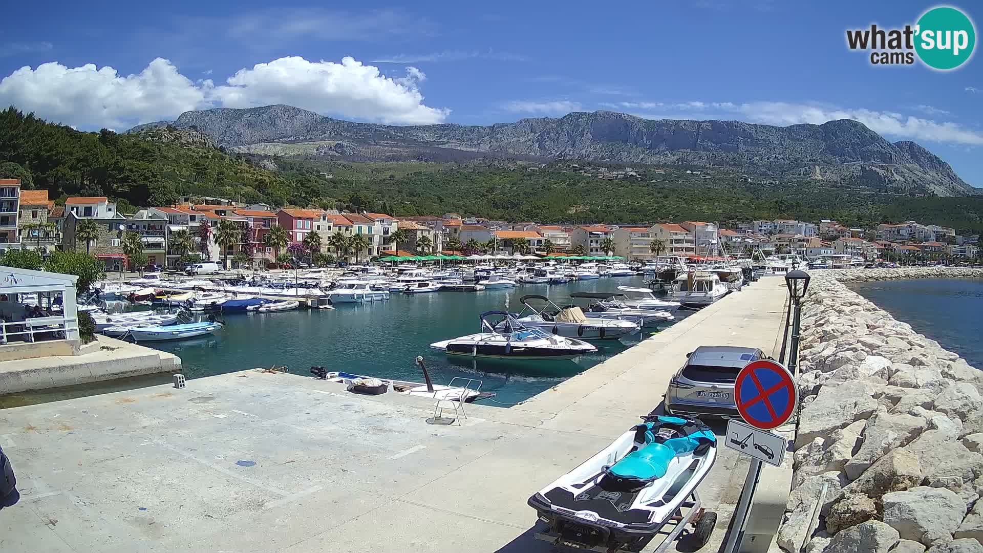 Cámara web de PODGORA Marina – Asombroso Dalmacia