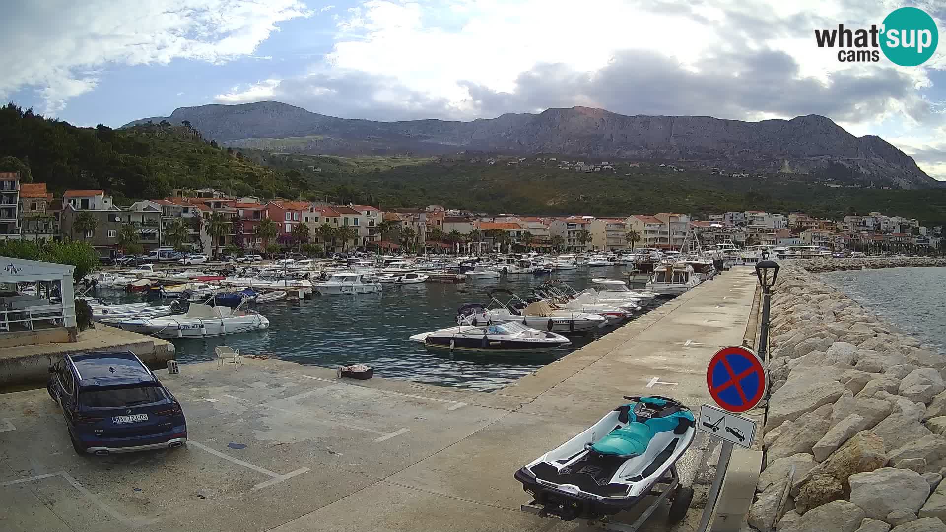 Cámara web de PODGORA Marina – Asombroso Dalmacia