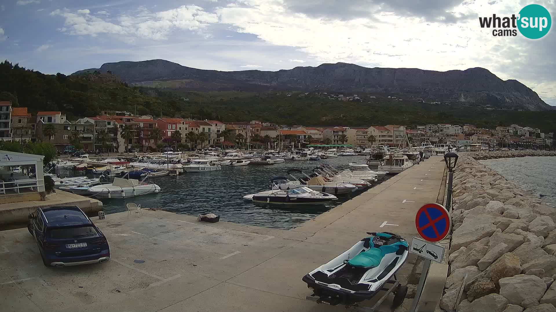 Cámara web de PODGORA Marina – Asombroso Dalmacia