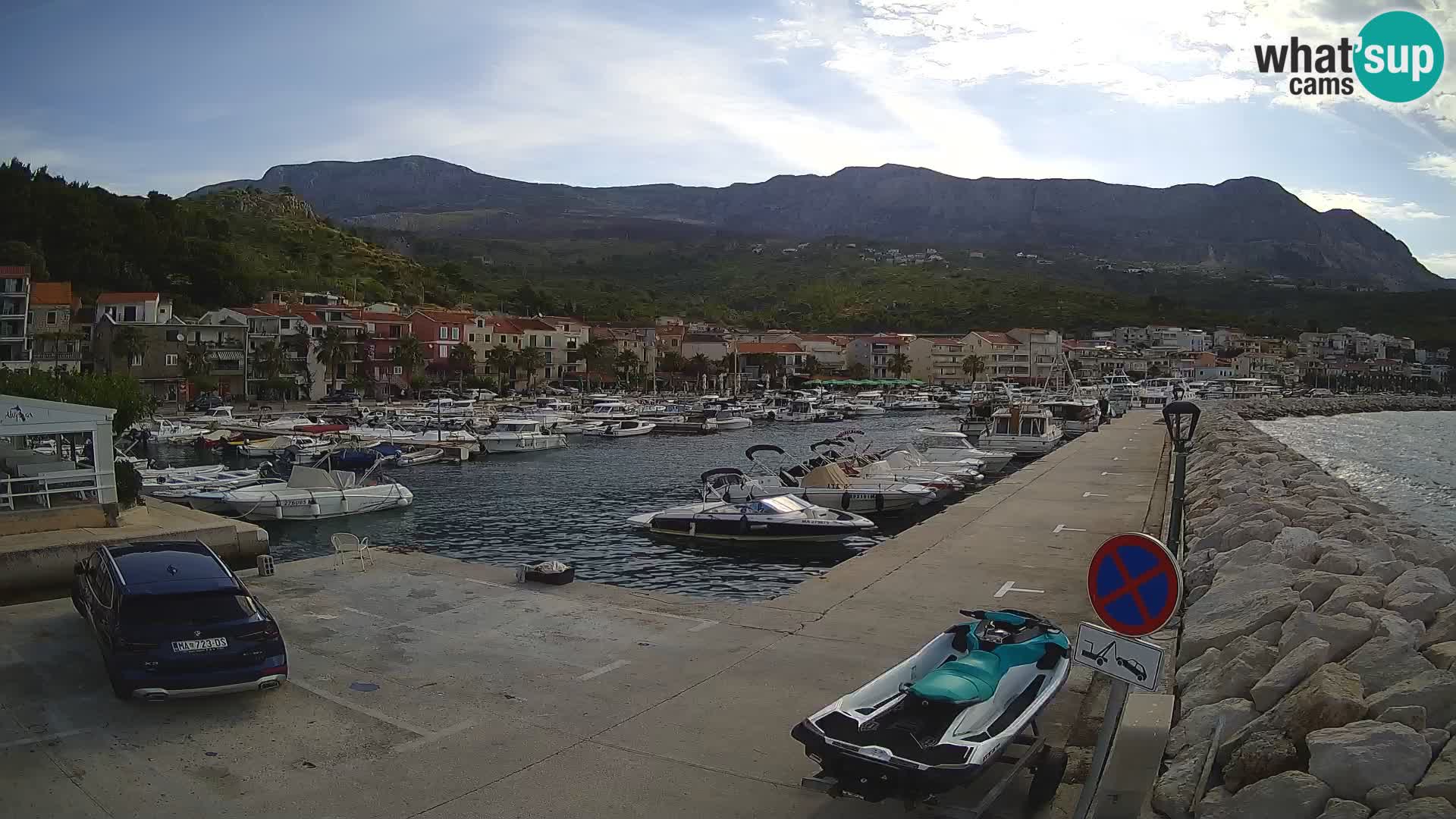 Cámara web de PODGORA Marina – Asombroso Dalmacia