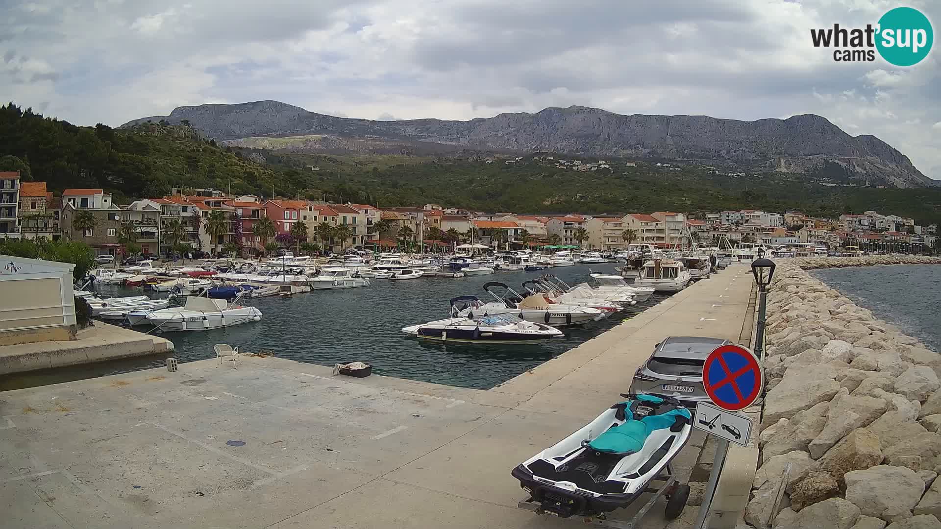 PODGORA Live Webcam Marina – Incroyable Dalmatie