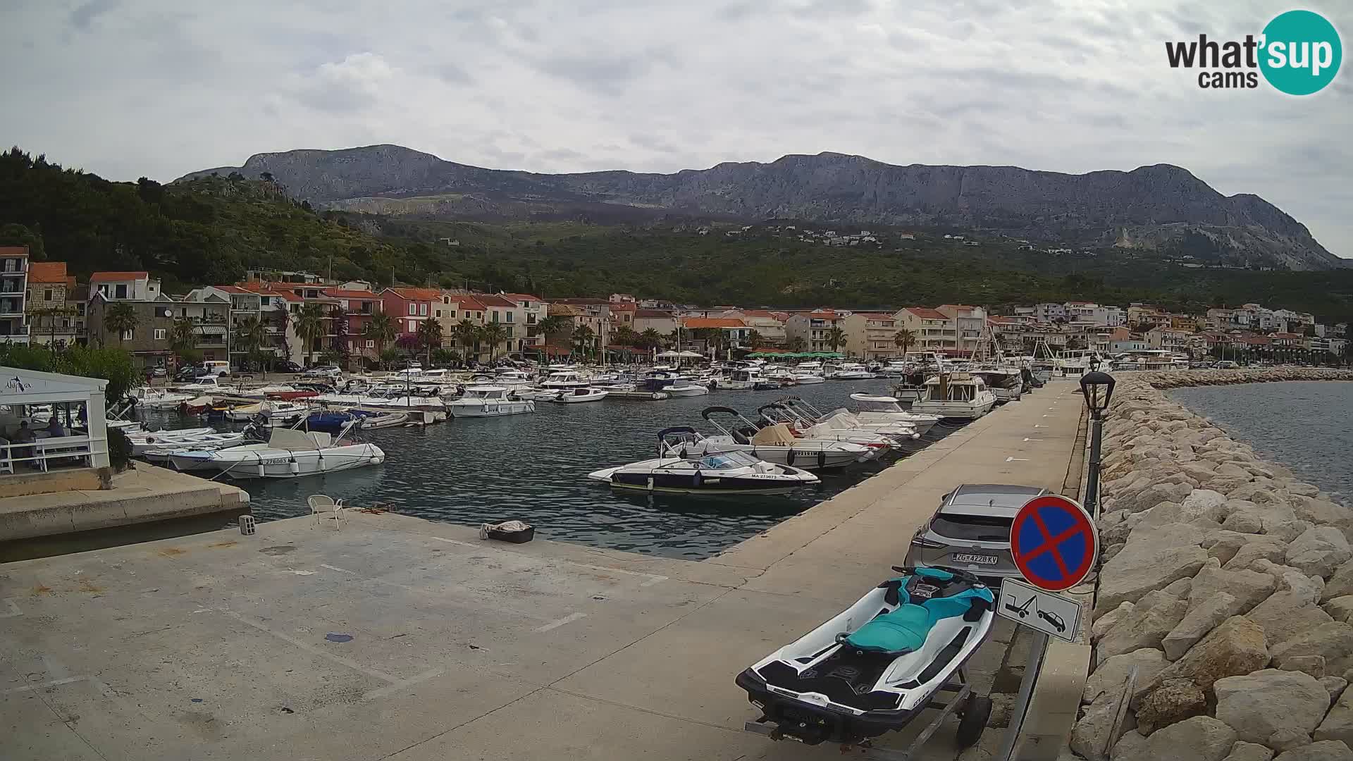 Cámara web de PODGORA Marina – Asombroso Dalmacia