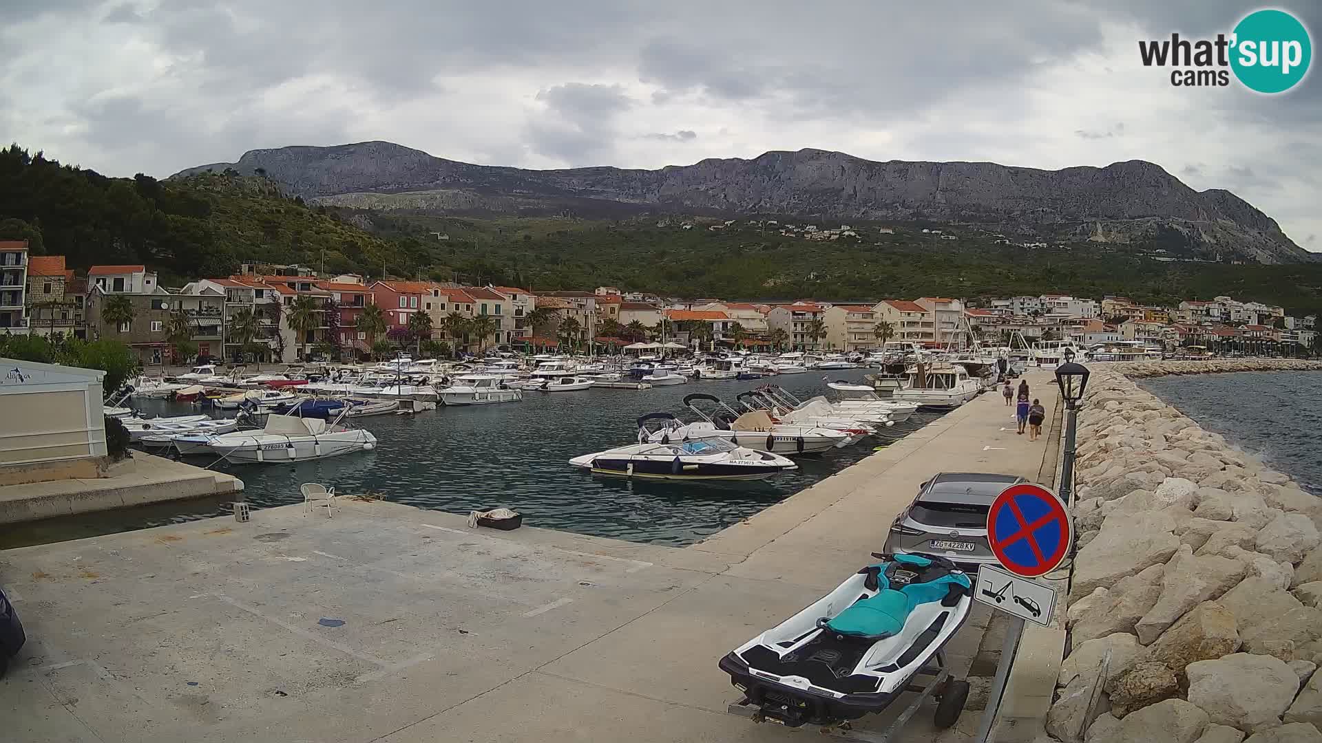 Cámara web de PODGORA Marina – Asombroso Dalmacia