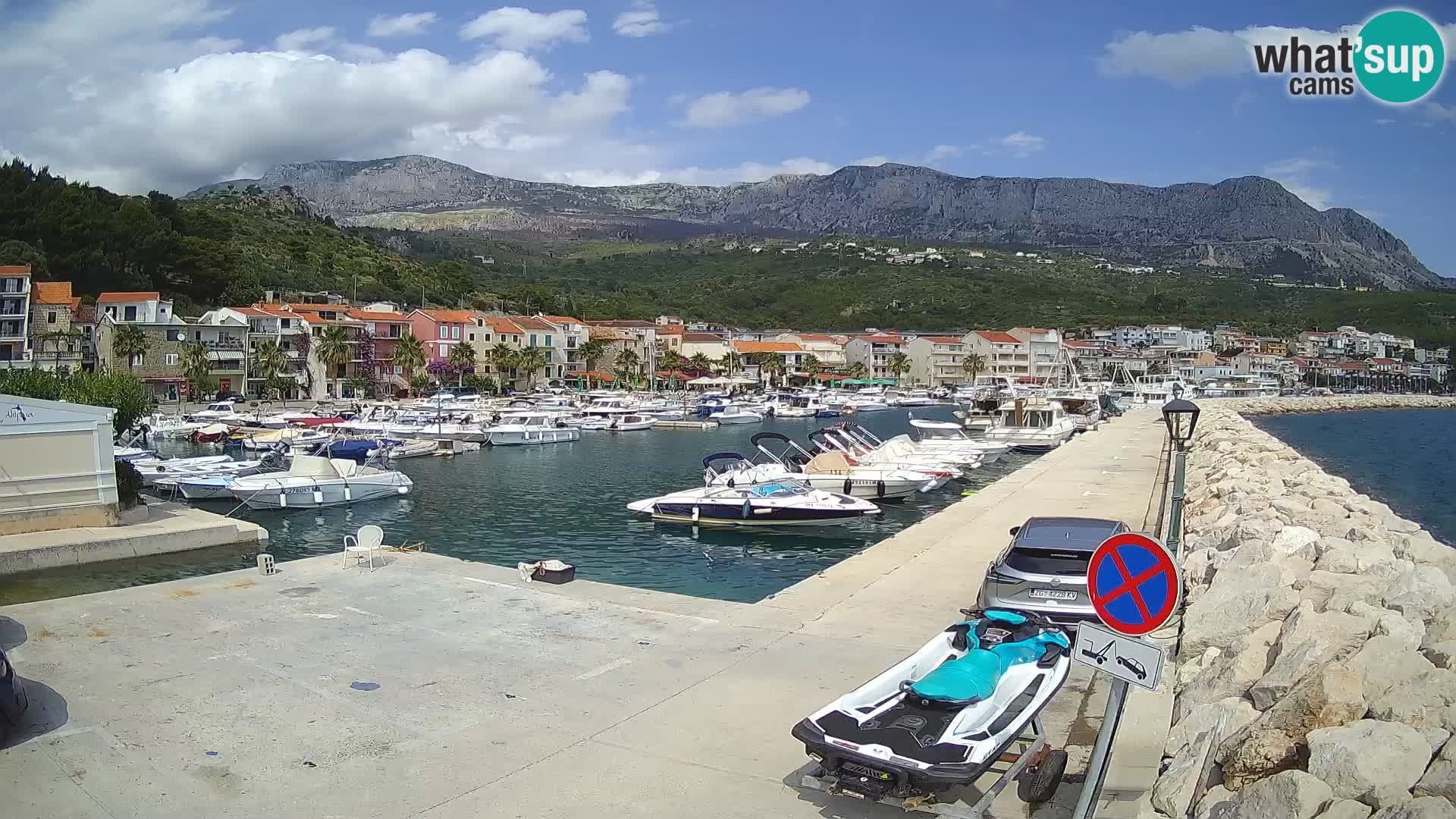 PODGORA Live Webcam Marina – Incroyable Dalmatie