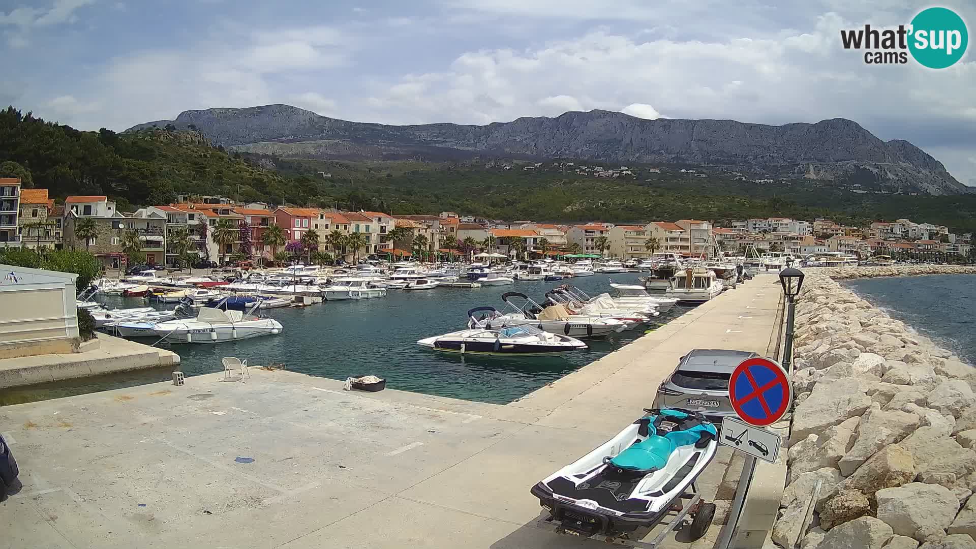 PODGORA Live Webcam Marina – Incroyable Dalmatie