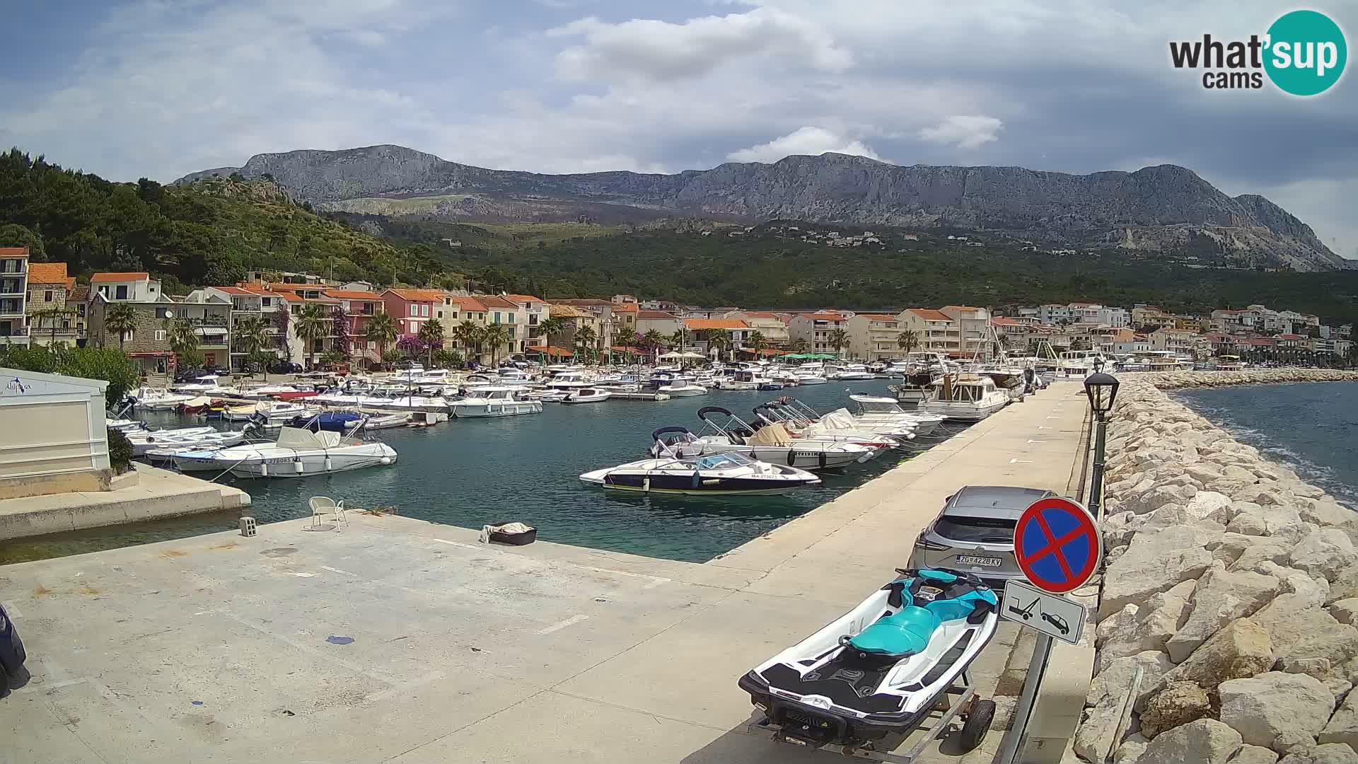 PODGORA Live Webcam Marina – Incroyable Dalmatie