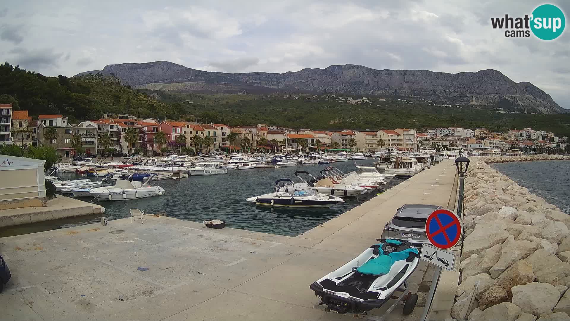 Cámara web de PODGORA Marina – Asombroso Dalmacia