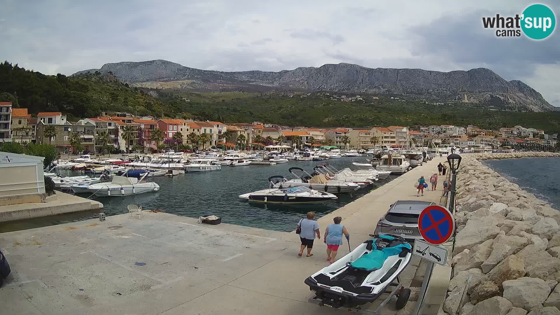 PODGORA Live Webcam Marina – Incroyable Dalmatie