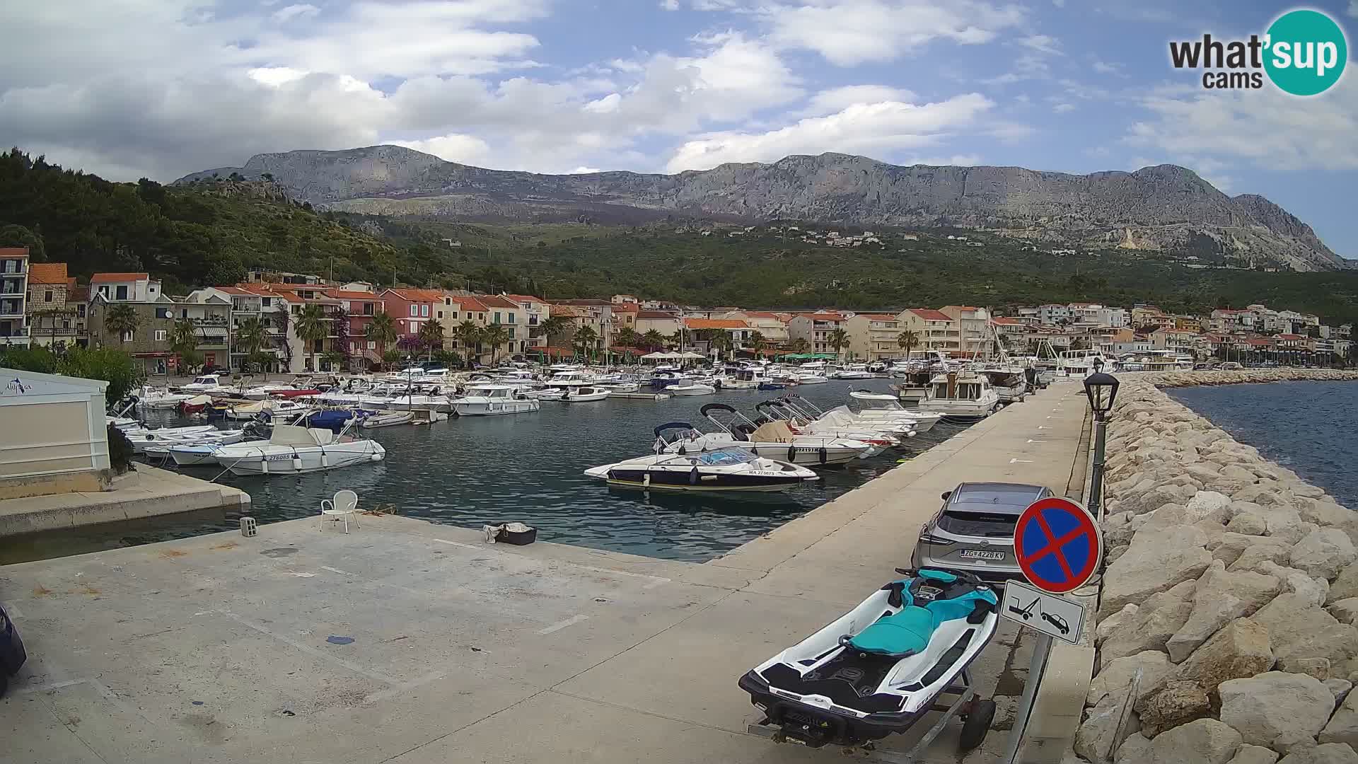 PODGORA Live Webcam Marina – Incroyable Dalmatie