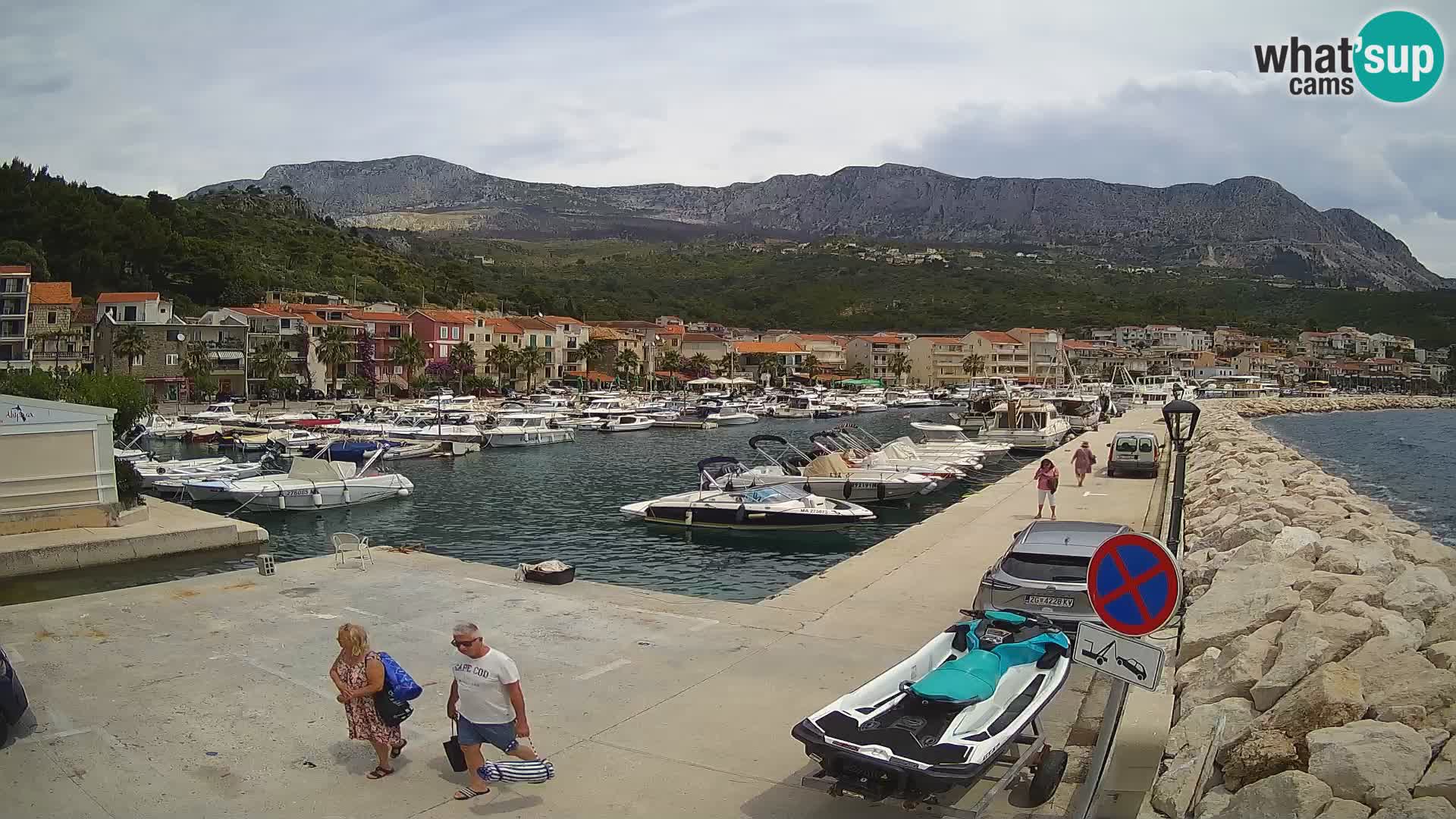 Cámara web de PODGORA Marina – Asombroso Dalmacia