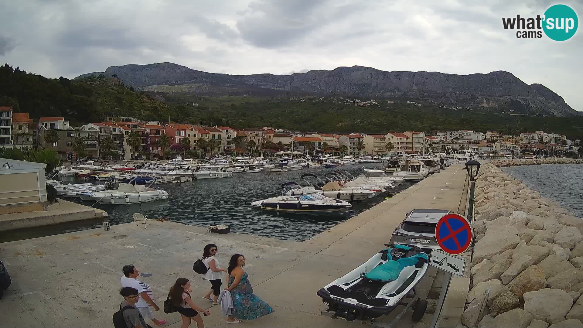 PODGORA Live Webcam Marina – Incroyable Dalmatie