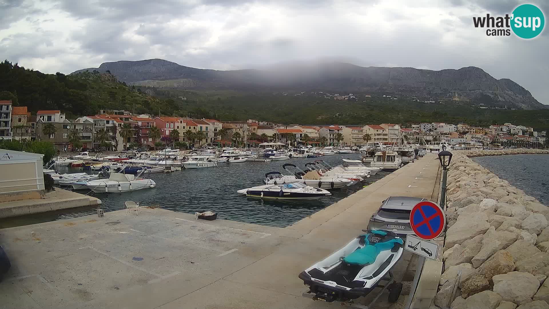 Cámara web de PODGORA Marina – Asombroso Dalmacia