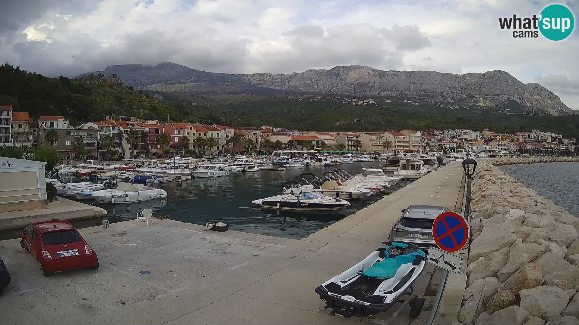 Cámara web de PODGORA Marina – Asombroso Dalmacia