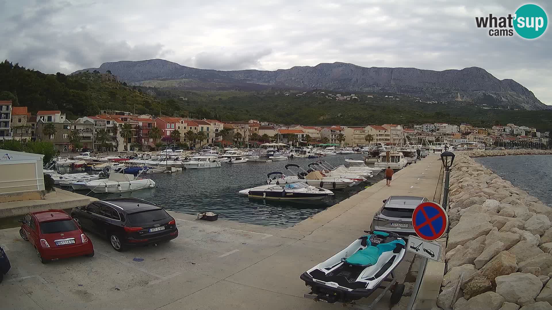 PODGORA Live Webcam Marina – Incroyable Dalmatie
