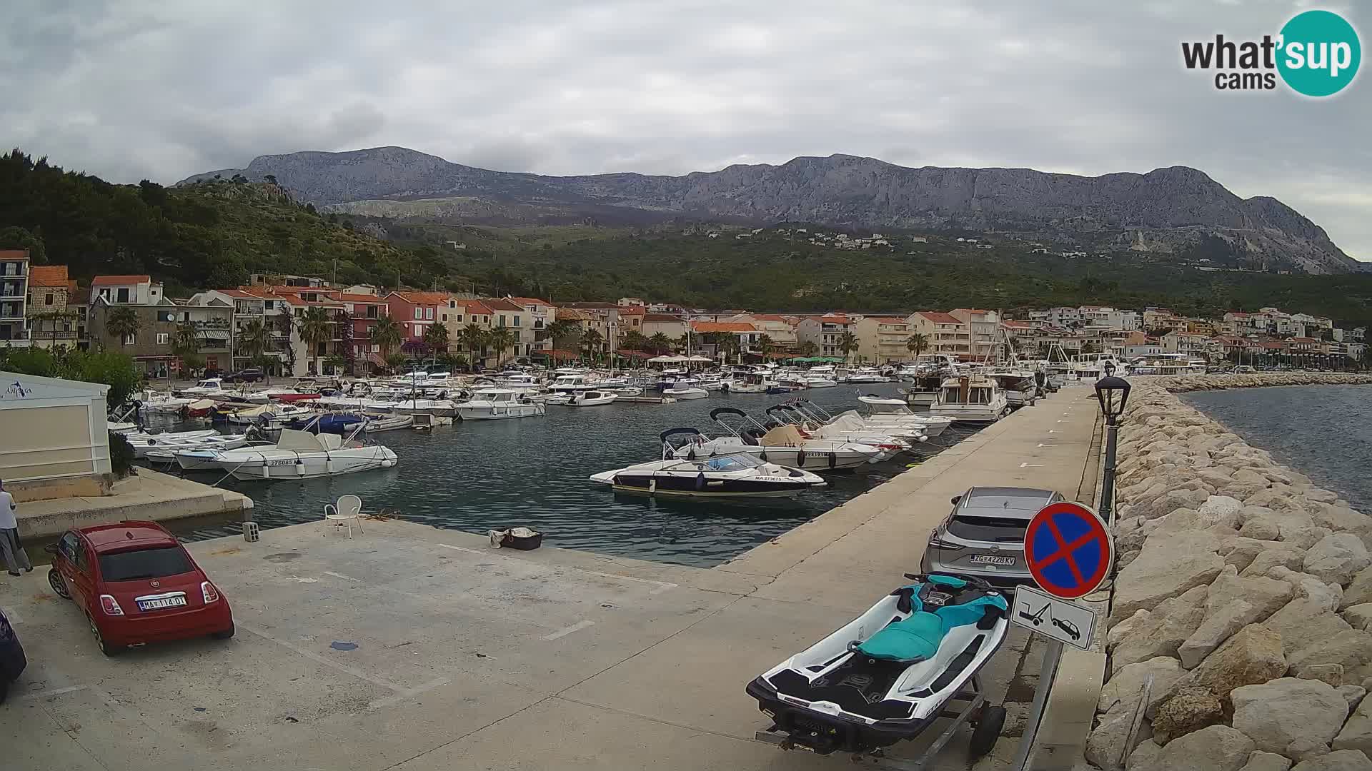 PODGORA Live Webcam Marina – Incroyable Dalmatie