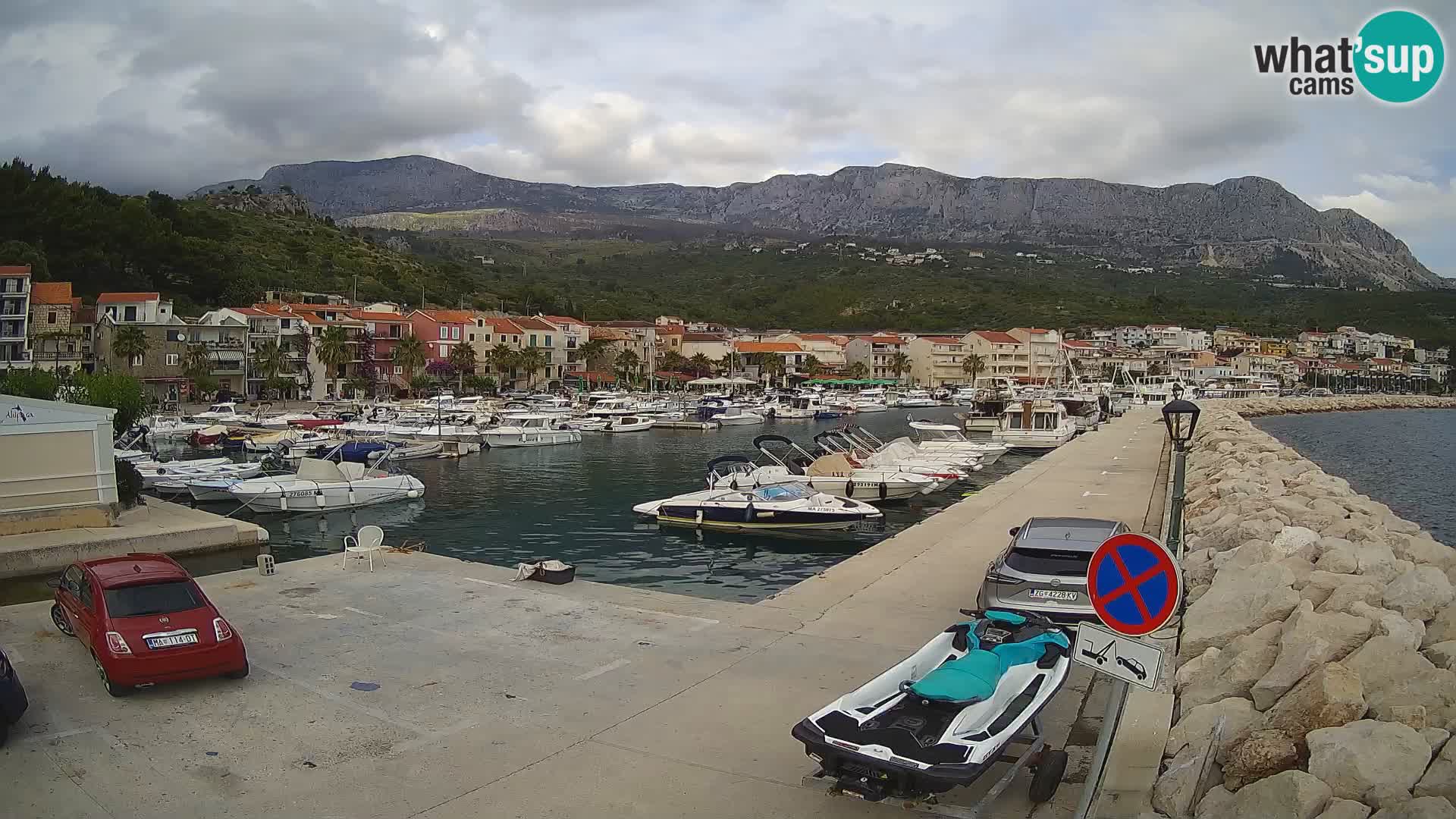 PODGORA Live Webcam Marina – Incroyable Dalmatie