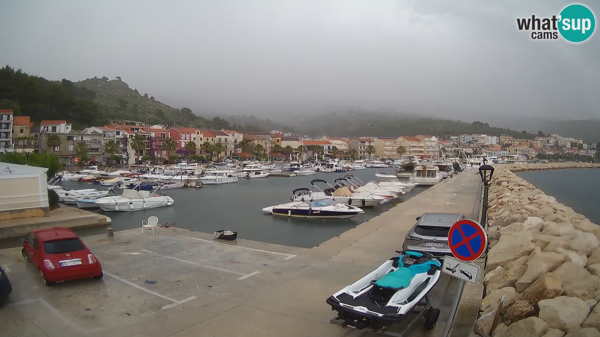 Cámara web de PODGORA Marina – Asombroso Dalmacia