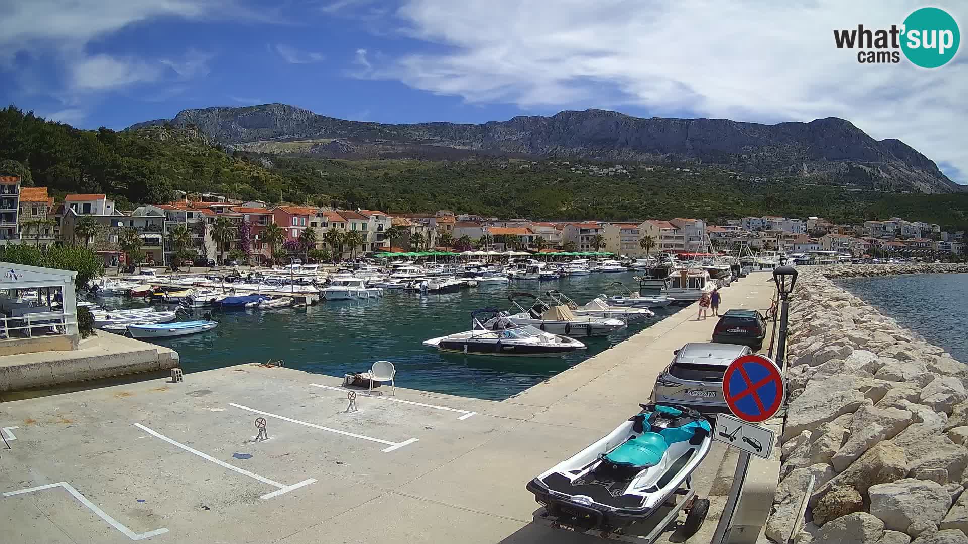 PODGORA Live Webcam Marina – Incroyable Dalmatie