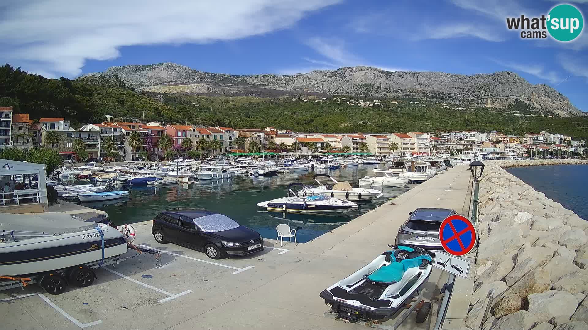 Cámara web de PODGORA Marina – Asombroso Dalmacia