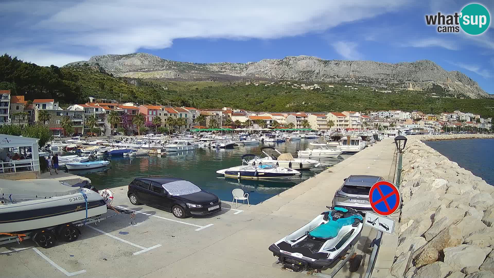 Cámara web de PODGORA Marina – Asombroso Dalmacia